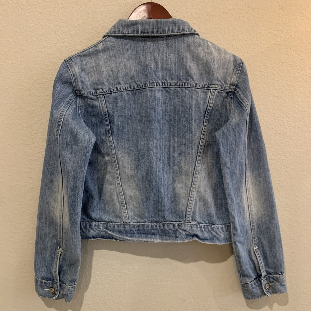 Kippys Premium Denim Jean Jacket Made In The USA Western Style Size Medium - Picture 7 of 14